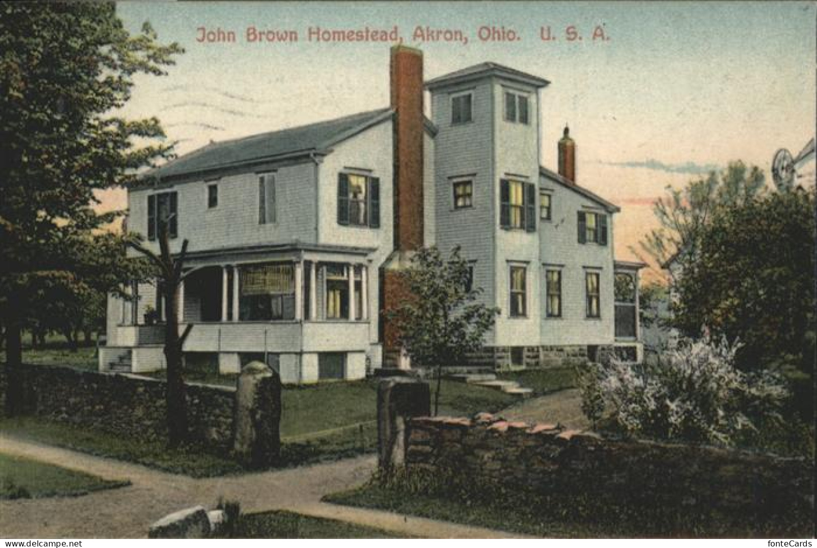 Ohio John Brown Homestead Akron