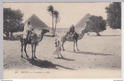 (46553) AK Pyramiden in Ägypten, 1926