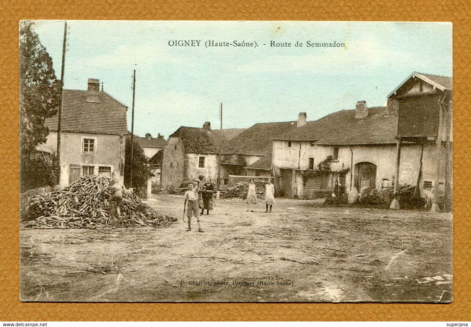 OIGNEY  (70) : " ROUTE DE SEMMADON "