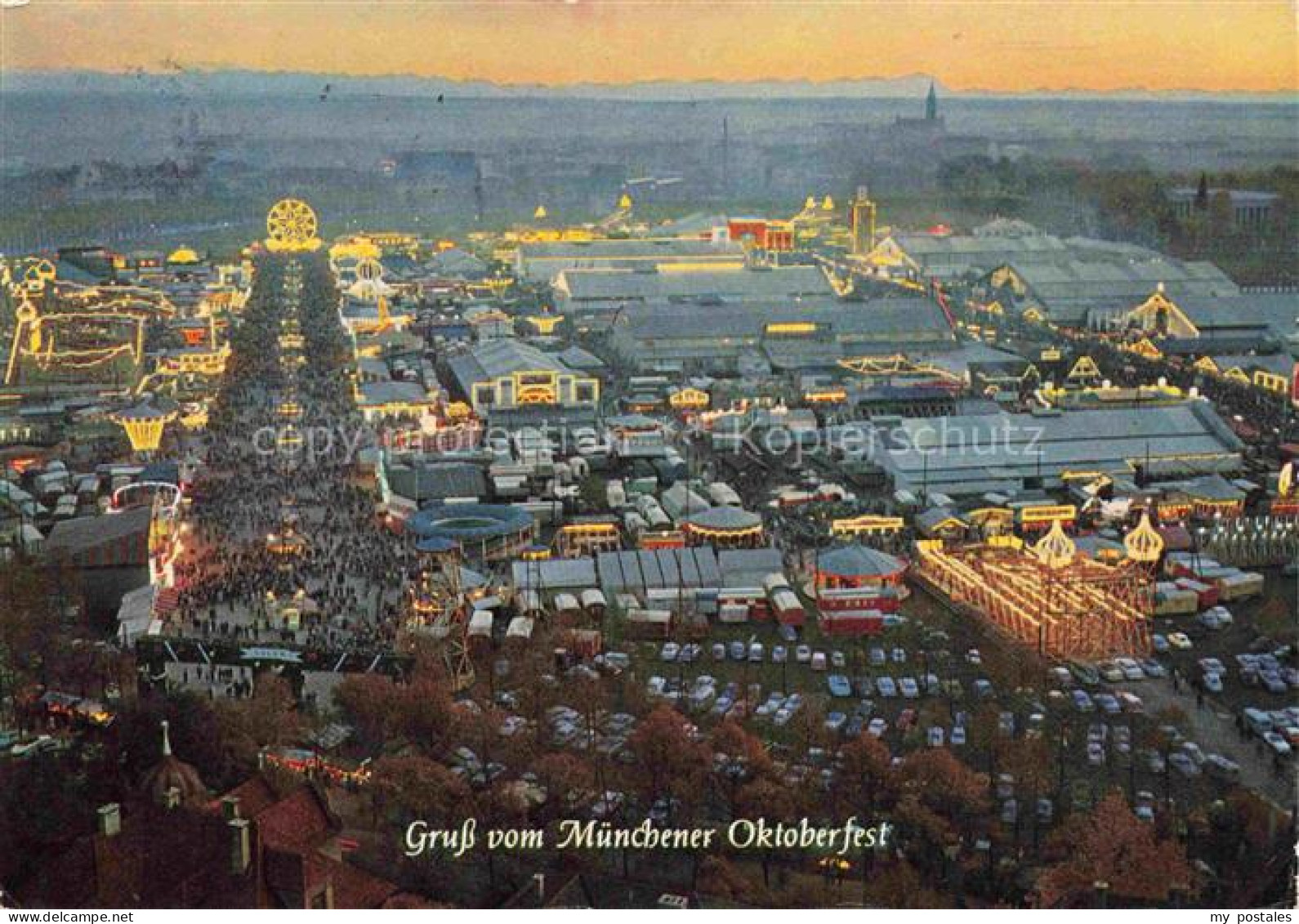 Oktoberfest Theresienwiese Muenchen Muenchen Bayern