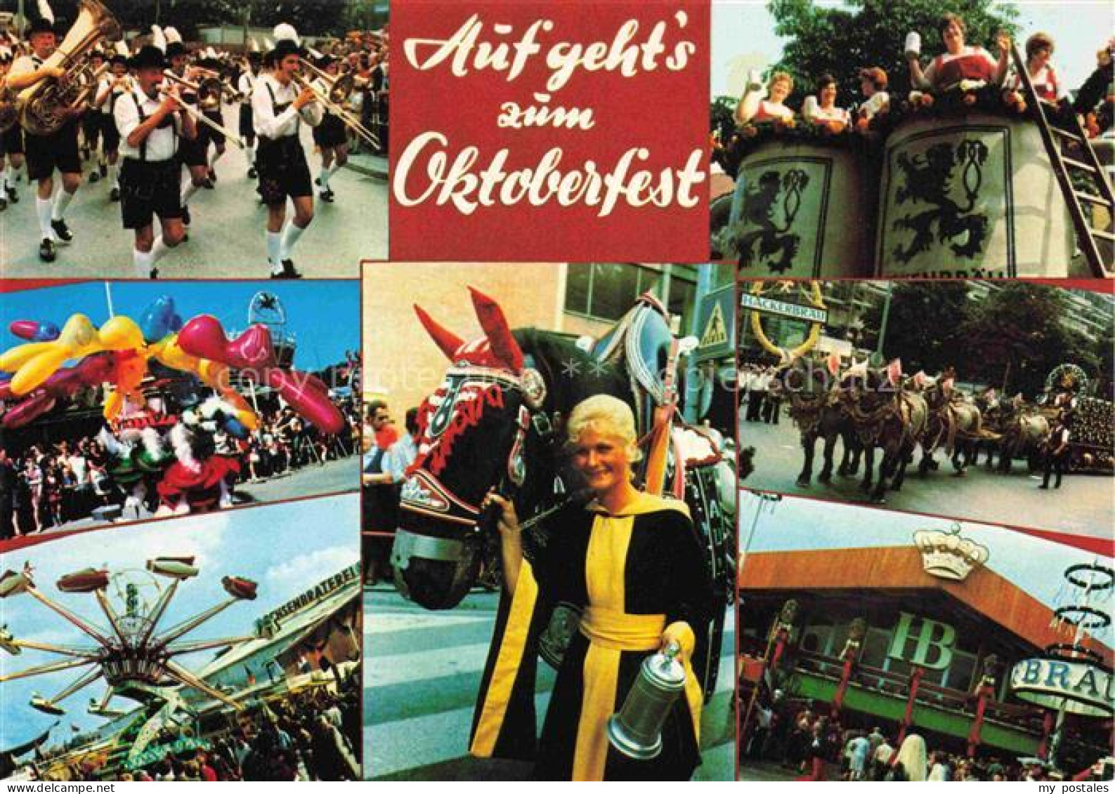 Oktoberfest Theresienwiese Muenchen Muenchen Munich Monaco Volksfest