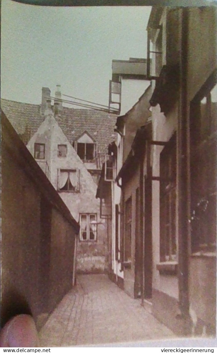 ! old photo postcard, alte Fotokarte, Verlagsangabe Hahnsche Buchhandlung Plön