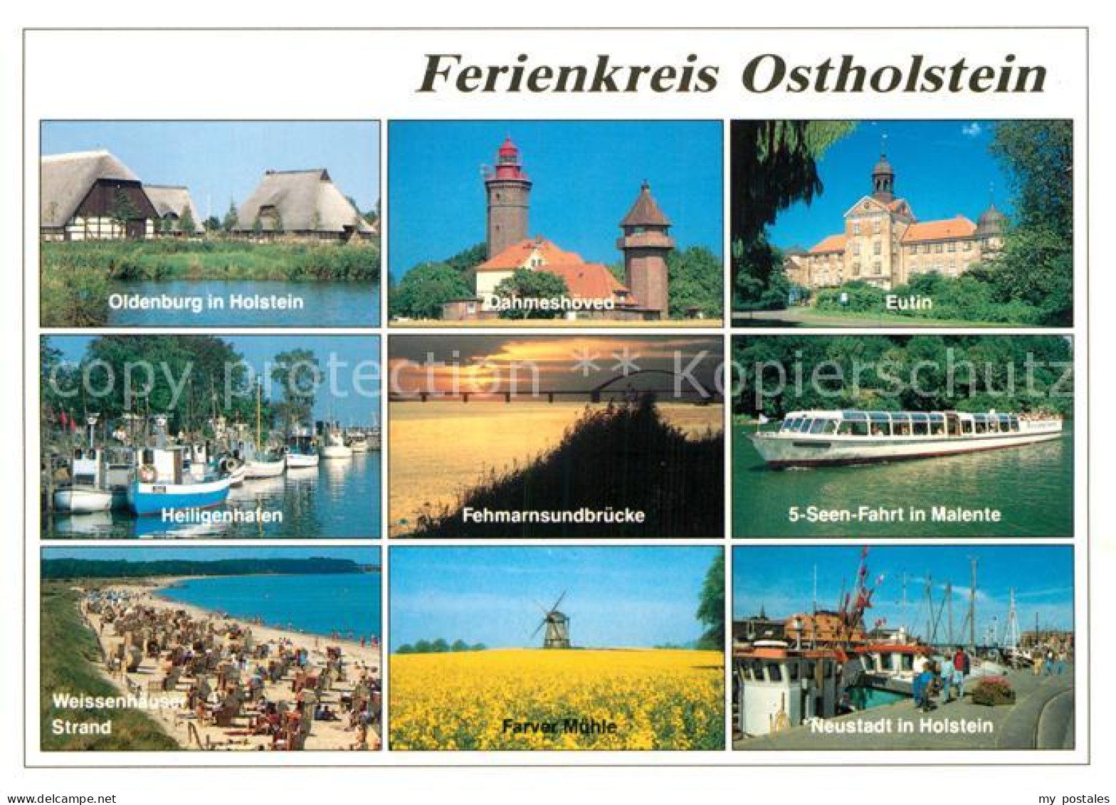Oldenburg Holstein Heiligenhafen 5 Seen Fahrt Malente Neustadt Holstein