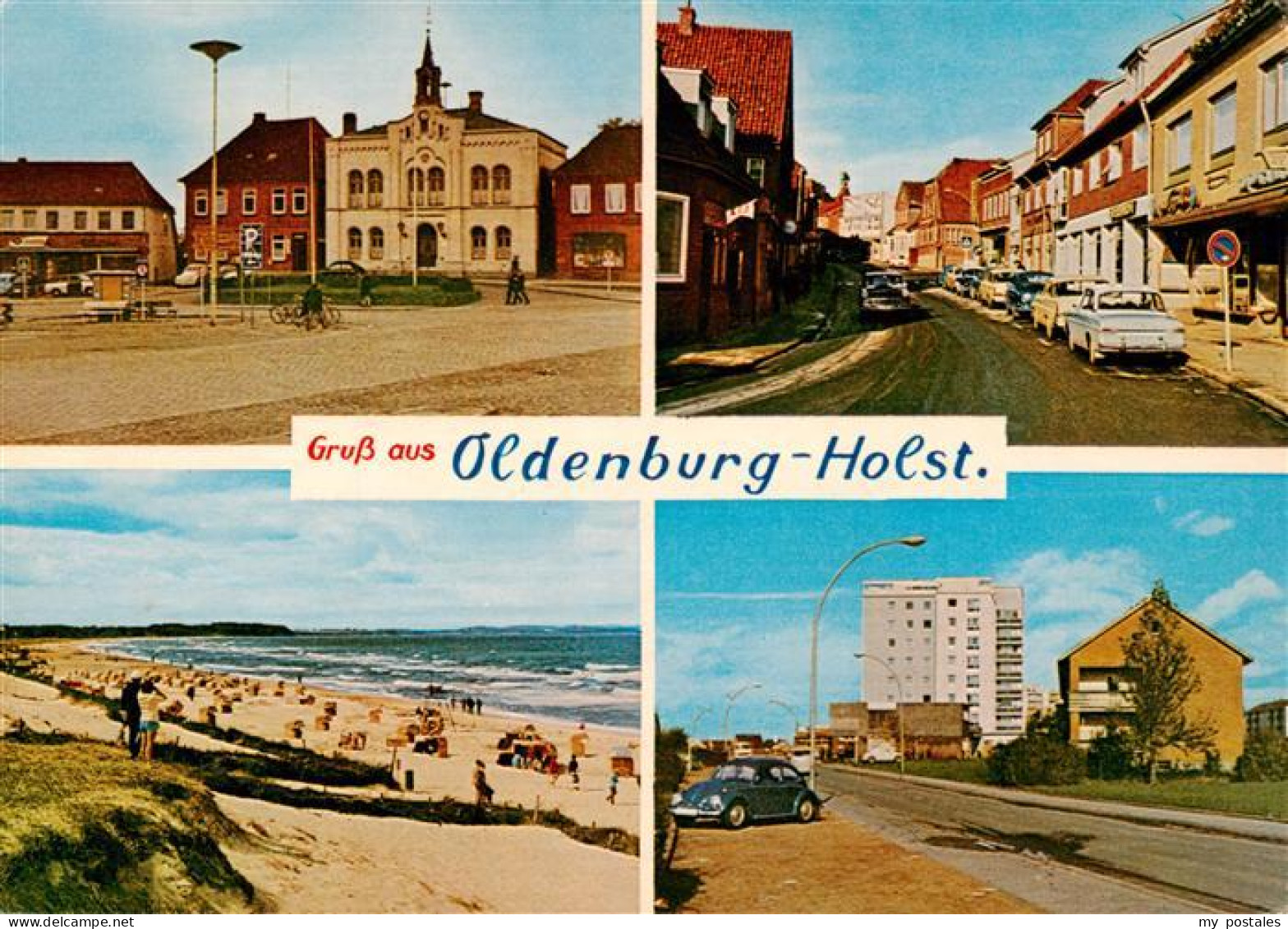 Oldenburg  Oldenburg Teilansichten Zentrum Hochhaus Strand