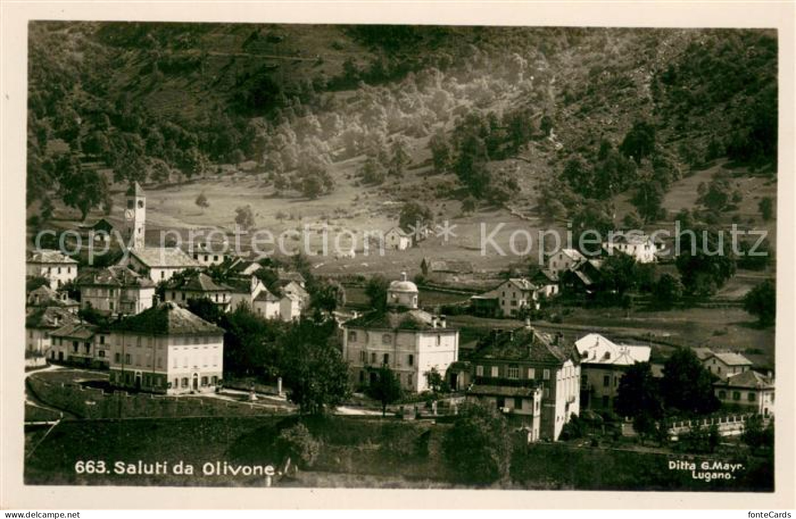 Olivone TI Panorama