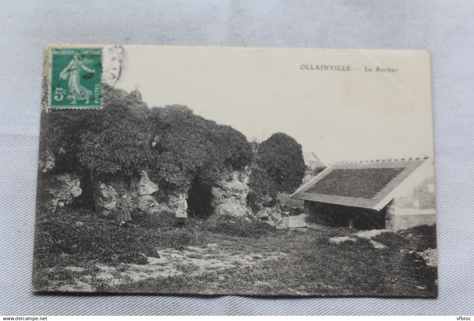 Ollainville, le rocher, Essonne 91