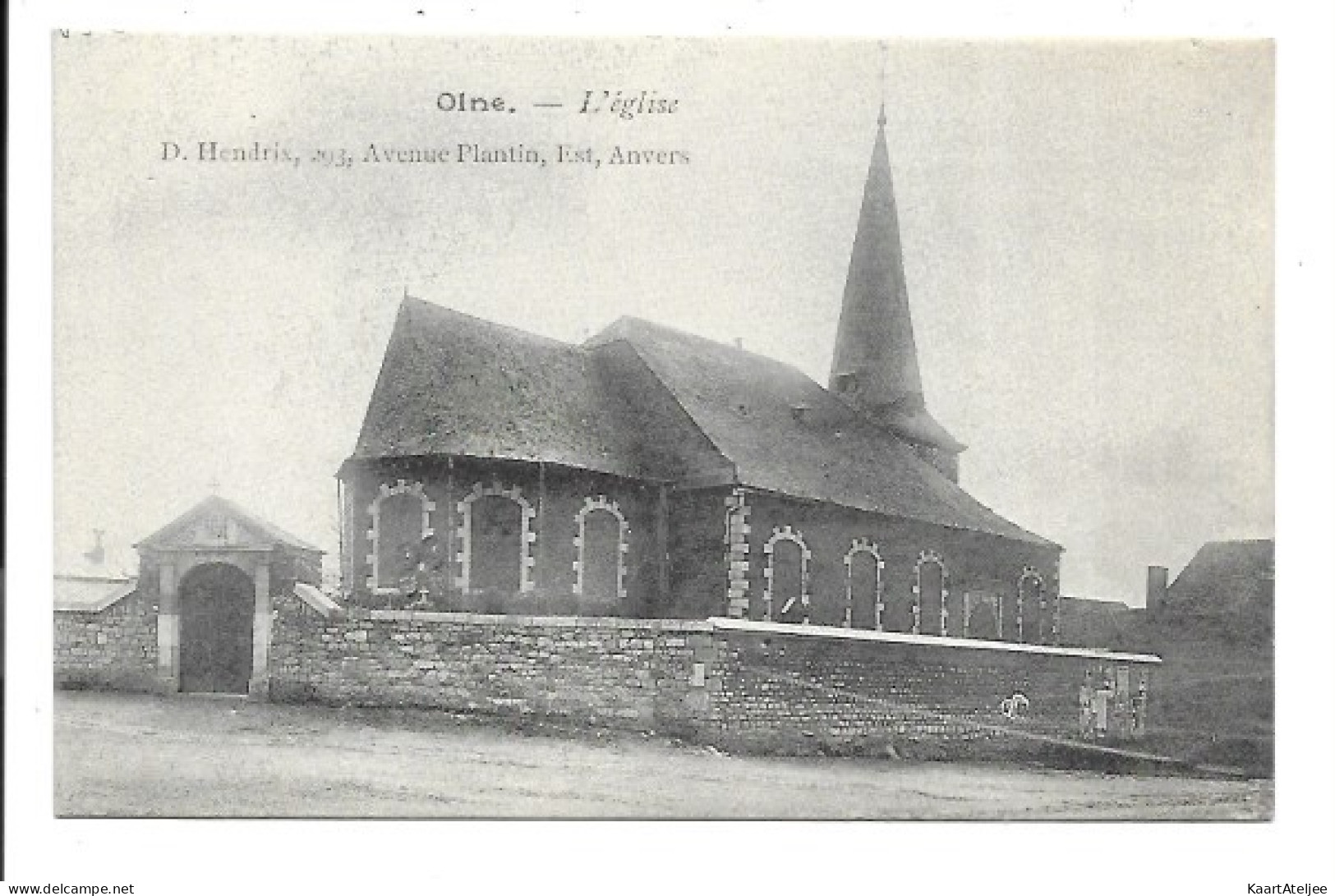Olne - L'eglise.