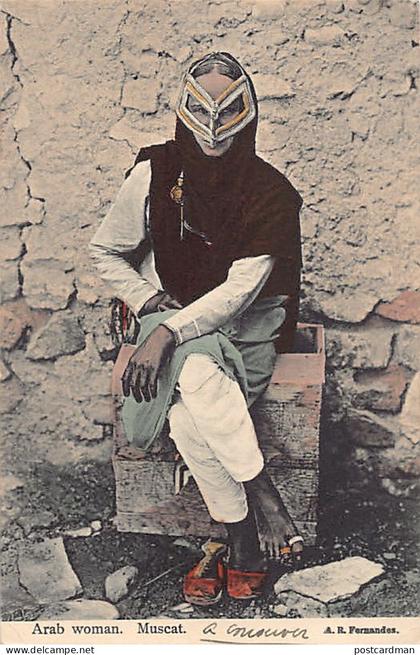 Oman - MUSCAT - Arab woman - Publ. A. R. fernandes