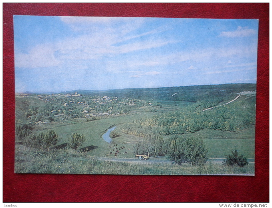 on roads in Moldova - 1985 - Moldova USSR - unused