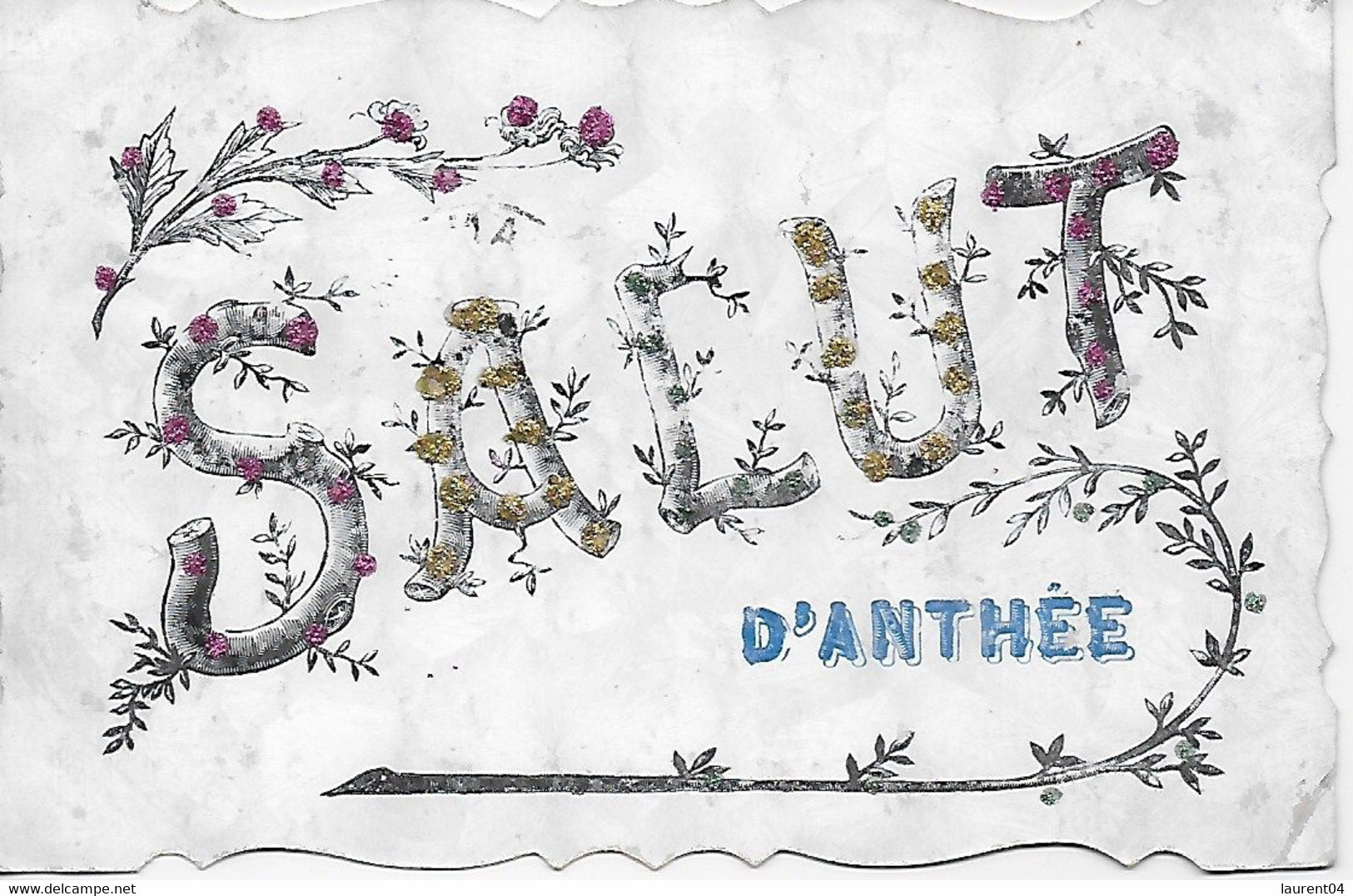 ONHAYE. ANTHEE.  SALUT D'ANTHEE
