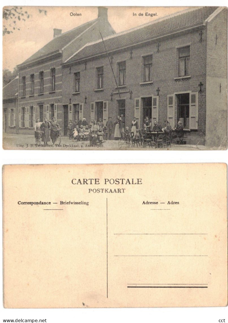 Oolen  Olen   In de Engel    Uitg J-B Verhoeven   CAFE  HERBERG