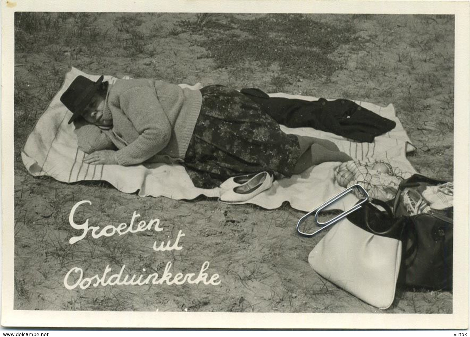 Oostduinkerke :  groeten uit  ( 15 x 10.5 cm )