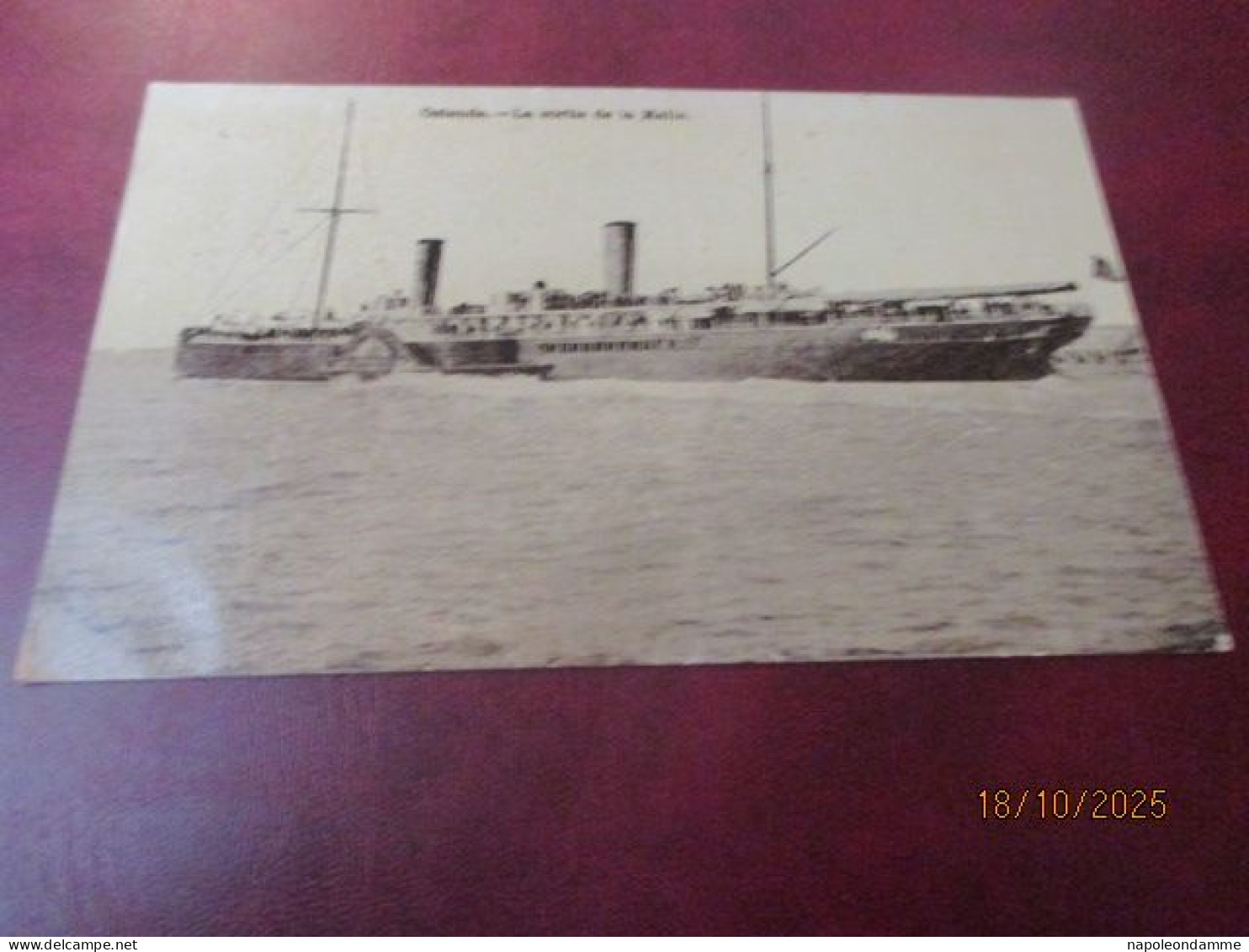 Oostende, Le sortie de la Malle