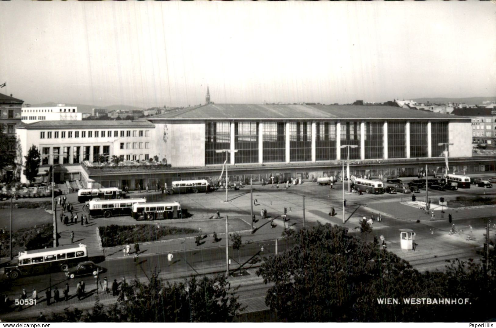 Oostenrijk Austria - Wien Wenen - Bahnhof