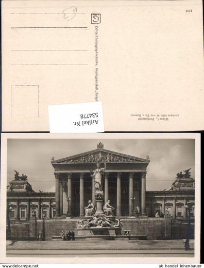 534778,Wien Innere Stadt Parlament Pallas Athene