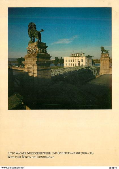 CPM Otto Wagner Nussdorfer Wehr und schleusenanlage (1894 98)