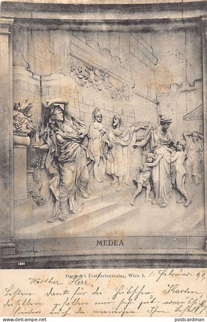 Österreich - WIEN - Grillparzerdenkmal - Medea - Volksgarten