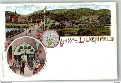 3180 Lilienfeld Lithographie Gasthaus Klosterstübl Stift Lilienfeld - 13672941