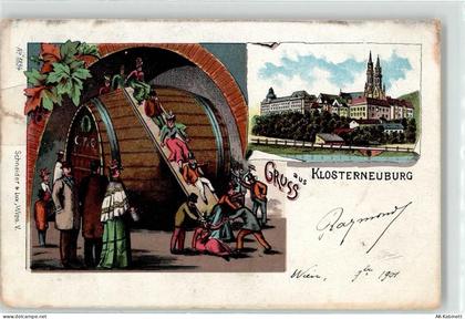 3400 Klosterneuburg 1901 - Fassrutschen - 52049613