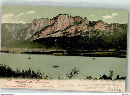 5310 Mondsee 1906 Foto AK Mondsee Drachenwand - 38242640