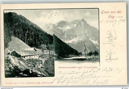 6134 Vomp 1900 - Branntweinhütte und Eiskarlspitze - 13199326