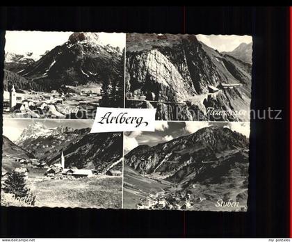 Arlberg Lech Flexenstrasse Gebirgspass Stuben Warth