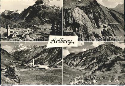 Arlberg Lech Flexenstrasse Stuben Warth