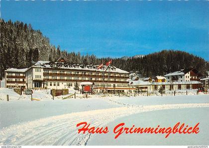 B68125 Austria Bad Mitterndorf Salzkammergut Haus Grimmingblick