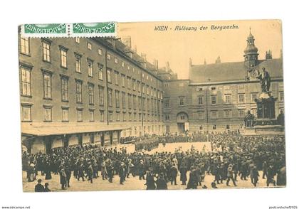 B82470 Austria Viena Wien Ablosung der Burgwache 1912 front back image