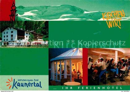 Feichten Kaunertal Hotel Kirchenwirt Bar Restaurant Alpen