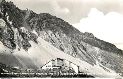 Innsbruck Innsbruck-Nordkettenbahn Seegrube