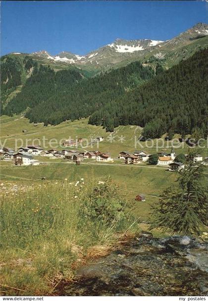 Mathon Tirol Panorama Paznauntal