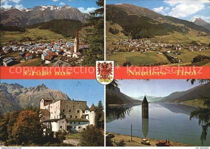 Nauders Tirol Panorama Stausee