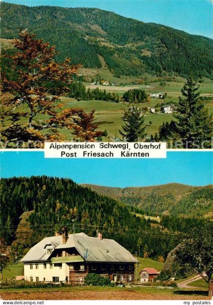 Oberhof Friesach Alpenpension Schwegl Landschaftspanorama
