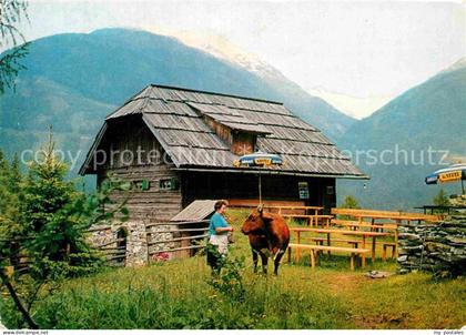 Obervellach Kaernten Almgasthaus Launsberg