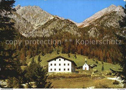 St Lorenzen Lesachtal Heilbad Tuffbad Kapelle Lienzer Dolomiten