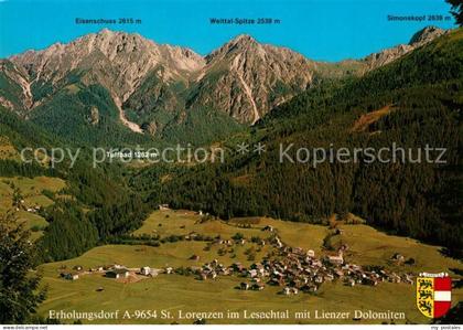 St Lorenzen Lesachtal mit Lienzer Dolomiten