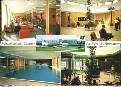 St Radegund Reha Zetrum der PVA Foyer Hallenbad