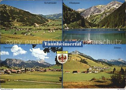 Tannheimertal Schattwald Vilsalpsee Tannheim Zoebeln