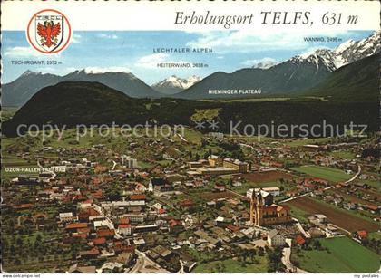 Telfs Tirol Fliegeraufnahme