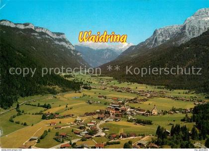 Waidring Tirol Fliegeraufnahme
