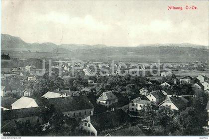 Attnang - town panorama - mountains - No. 917 - old postcard - Austria - used