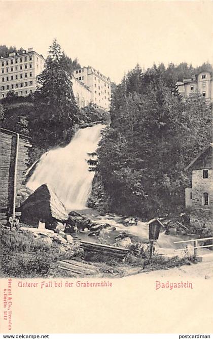 Österreich - BAD GASTEIN - Unterer Fall bei der Grabenmühle
