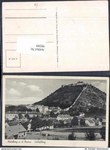 98289,Hainburg a.d. Donau