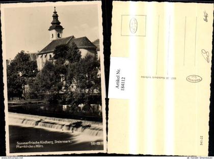 184112,Kindberg Pfarrkirche u. Mürz