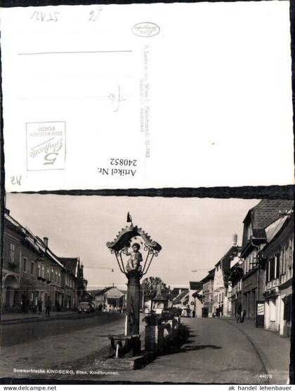 240852,Kindberg Kindlbrunnen Straßenansicht