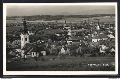 AK Oberwart /Stmk., Teilansicht mit Kirche