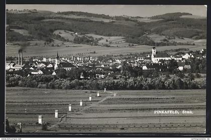 AK Pinkafeld, Generalansicht mit Kirche