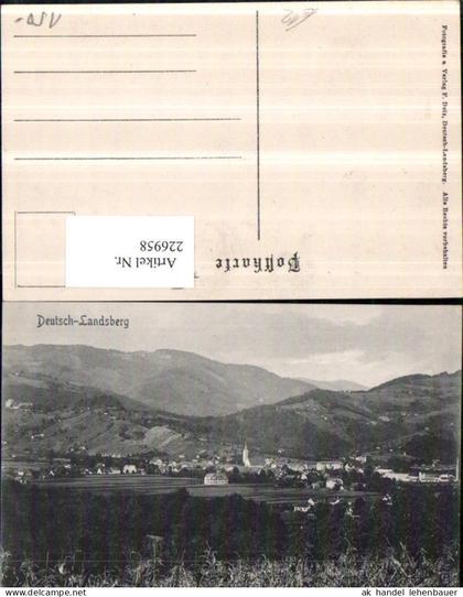 226958,Deutsch-Landsberg Deutschlandsberg Totale