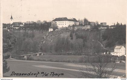 ¤¤  -   AUTRICHE   -   Carte-Photo   -  DROSENDORF   -  Thaya         -   ¤¤